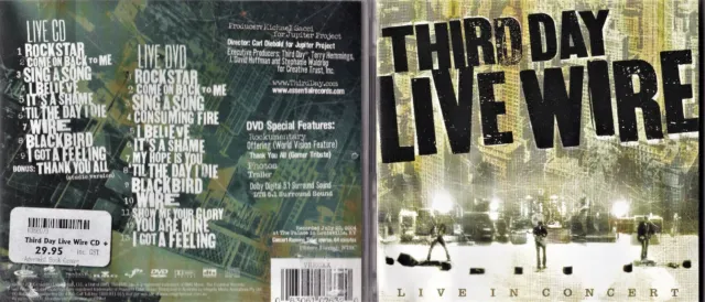 Live Wire CD + DVD  Álbum de Third Day 