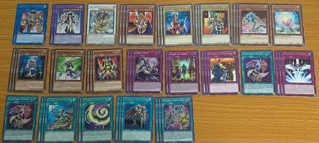 Yugioh: Knights Rule Deck 1 w/ Jack/ King/ Queen/ Extra Joker/ Knight Joker/ +++