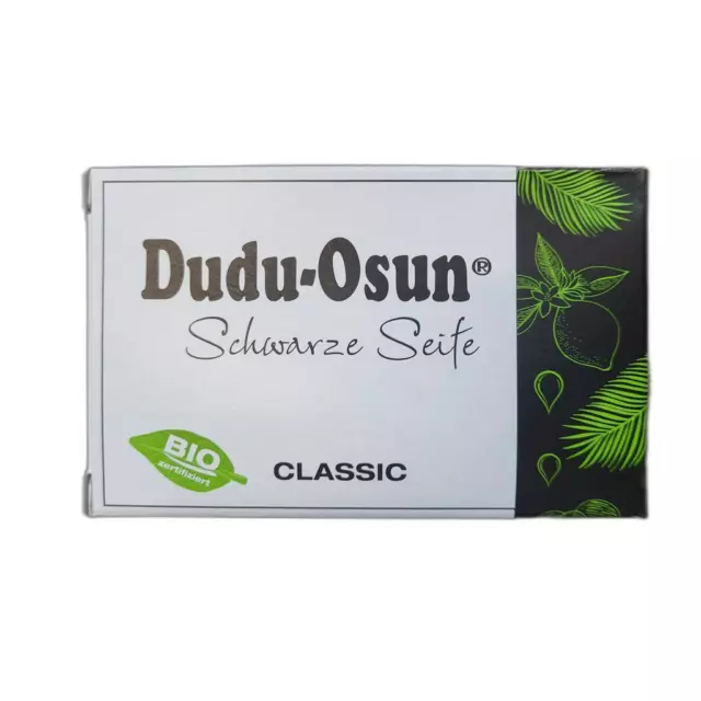 70,53EUR/1kg - Dudu Osun Schwarze Seife aus Afrika - Original Black Soap 150g