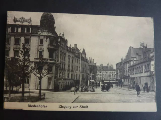 THIONVILLE Diedenhofen Moselle CPA 57 entrée de ville