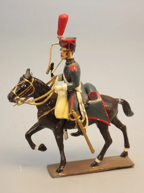 Deux Figurines En Plomb Creux XR – Officiers Anglais à Cheval, Collection