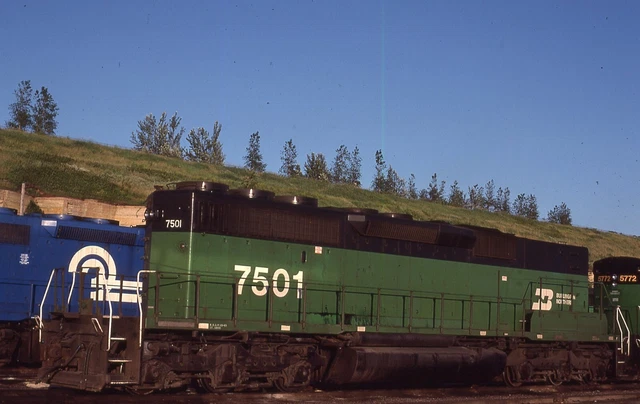 BN SD40-2B - Number - 7501 w/Another - ORIG - KR - ralx720