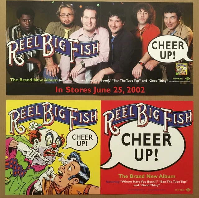 cheer up reel big fish 2002 Experience Reel Big Fishs 2002 major label album on vinyl for the first time Reel Big Fish - Cheer