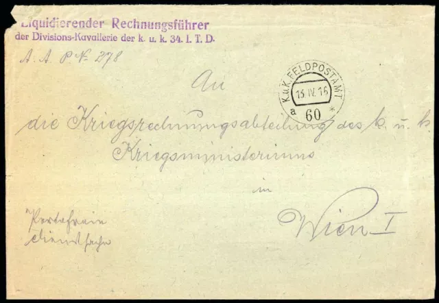 1916, Österreich, Brief - 2122975