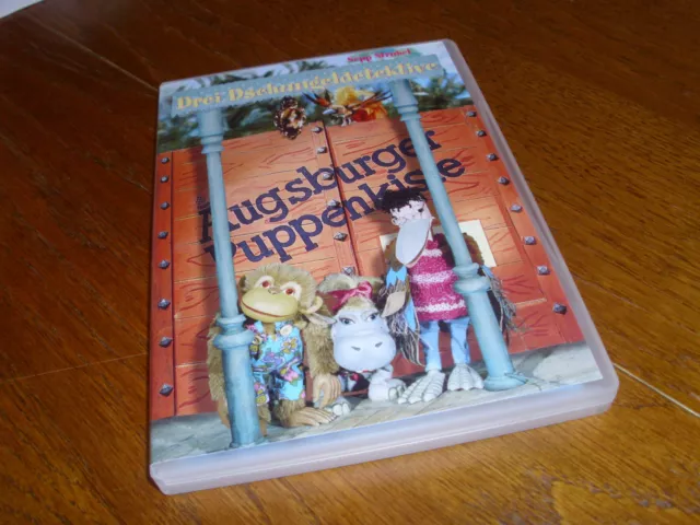 DVD    AUGSBURGER  PUPPENKISTE     DREI  DSCHUNGELDETEKTIVE     ( sehr  selten )
