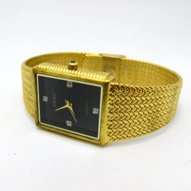Xavier quartz gold watch value new arrivals