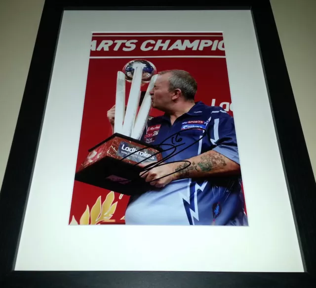 Phil Taylor - Darts Legend Signed Display + Postfree