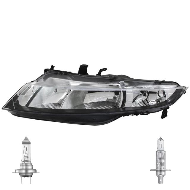 Phare Avant Gauche Halogène Pour Renault Clio IV (2012 Et +) - Ampoules H7/H1