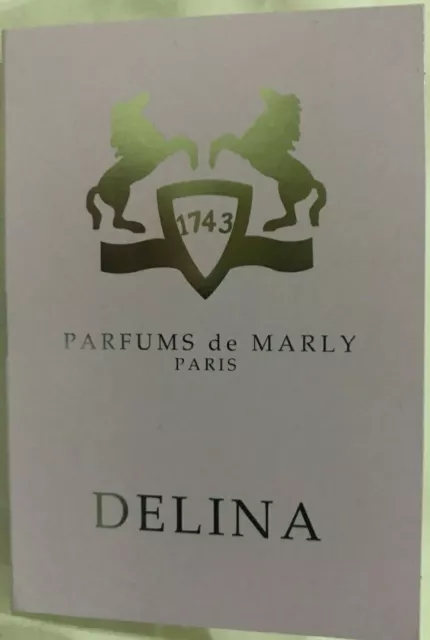 PARFUMS de MARLY Delina perfume sample 1.5 ml BNIB