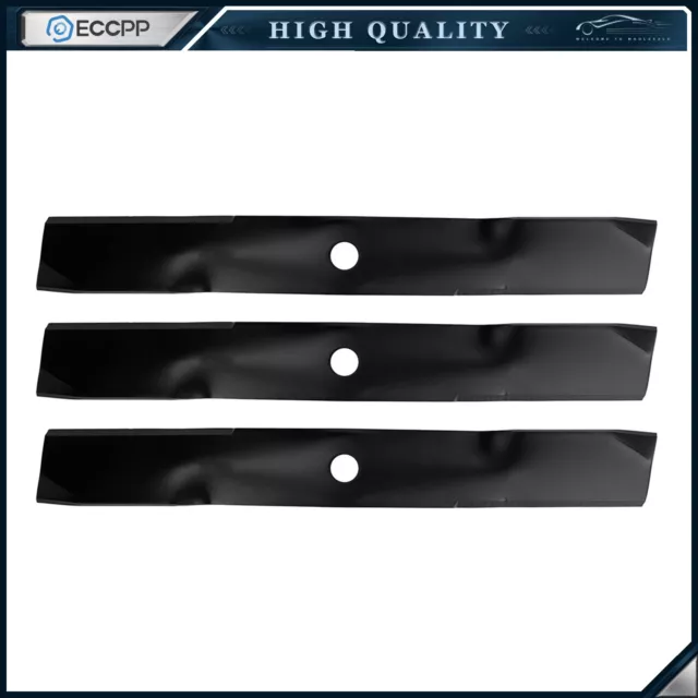 3 Mower Blades For 54" John Deere 325 335 345 425 445 455 M115496 GY20569 M76467