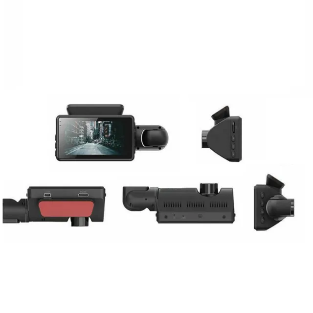 1080P Dual Lens Car DVR Dash Cam Video Recorder G-Sensor Caméra avant et arrière 3
