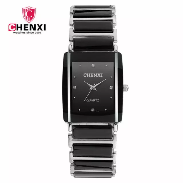 CHENXI Women Quartz Watch Ladies Mens Wristwatch Girls Business Watch + Box