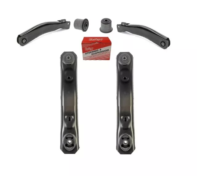 2 Upper + 2 Lower Front Control Arm Set for Jeep Grand Cherokee WJ 99-04 4.7L V8