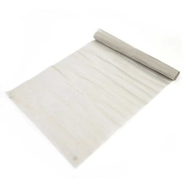 100 Griglia Filtro Panno Schermo Foglio for Olio Polvere Cemento Ricambio Nuovo