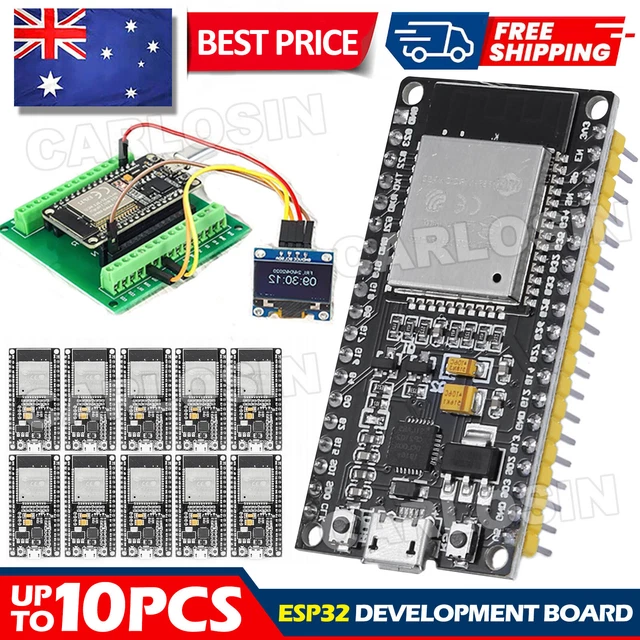ESP-32 ESP32S DEVELOPMENT Board 2.4GHz WiFi+Bluetooth Antenna Module OZ ...