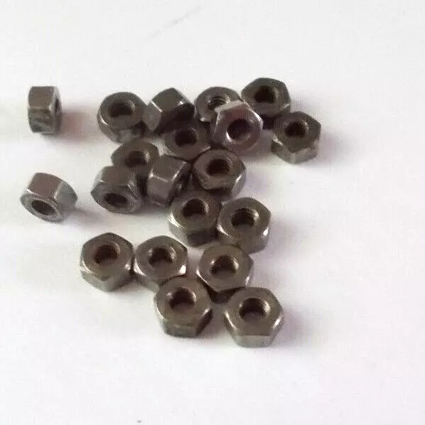 5 BA STEEL NUTS  25 off.  NEW OLD STOCK