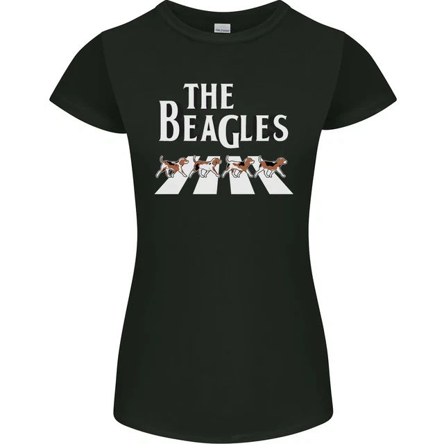 The Beagles Funny Dog Parody Donna Petite Cut