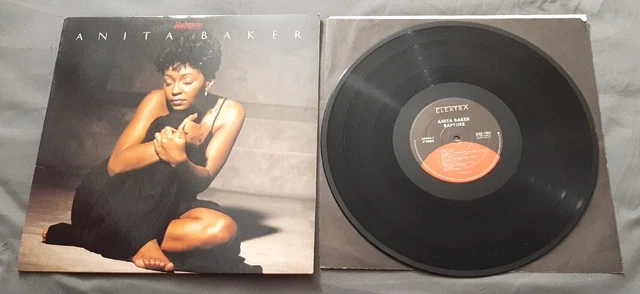 Anita Baker LP Rapture 1986 Elektra 60444-1 vg with inner sleeve