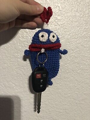 Key Eater Keychain  amigurumi 2