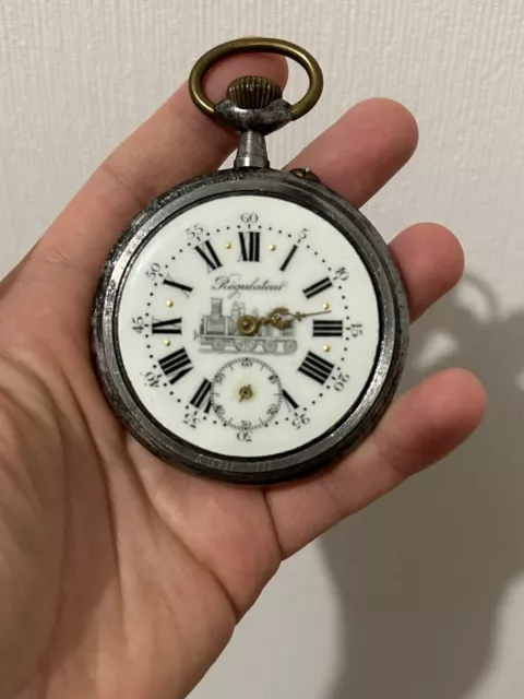 Ancienne montre a gousset Grand Régulateur 1900
