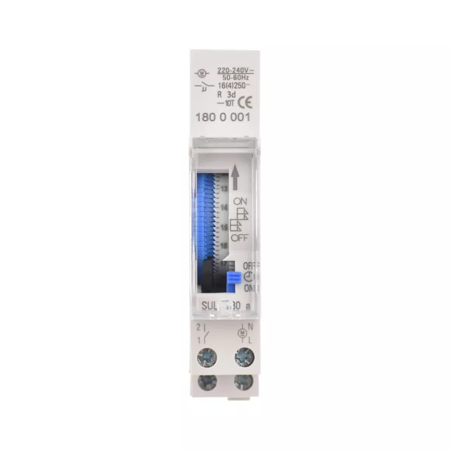 Mechanischer 24-Stunden-Zeitschalter AC 220–240 V, 15-Minuten-Intervall, K4H1