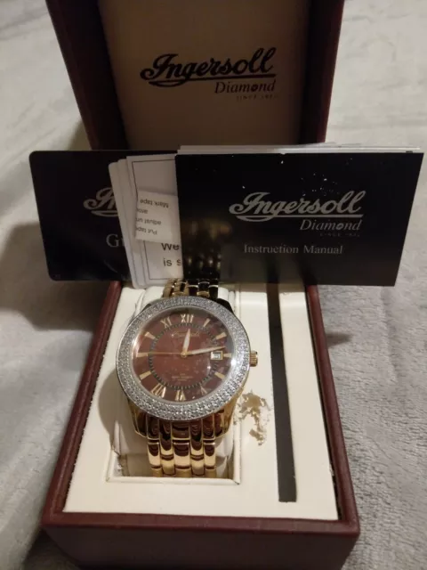 Ingersoll diamond on sale professional watch