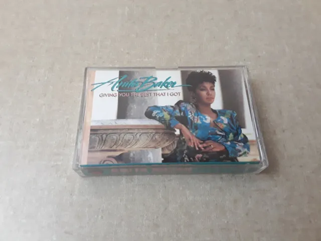 Anita Baker Giving You The Best That I've Got Cassette Tape