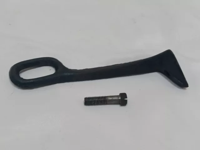 Antique Singer Sewing Machine Treadle Base Belt Guide 1909