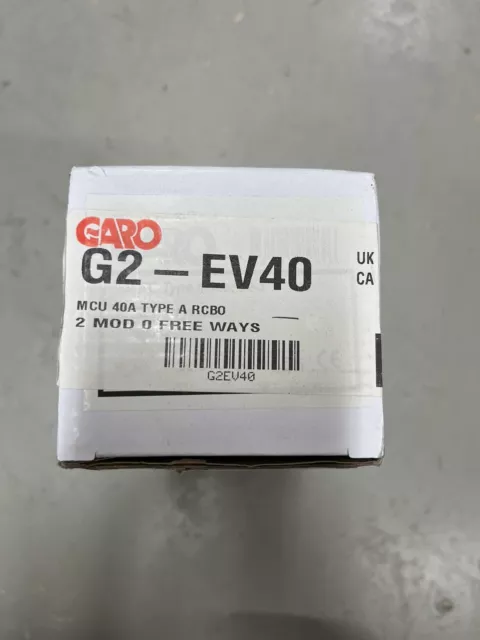 40amp Type A RCBO Garo