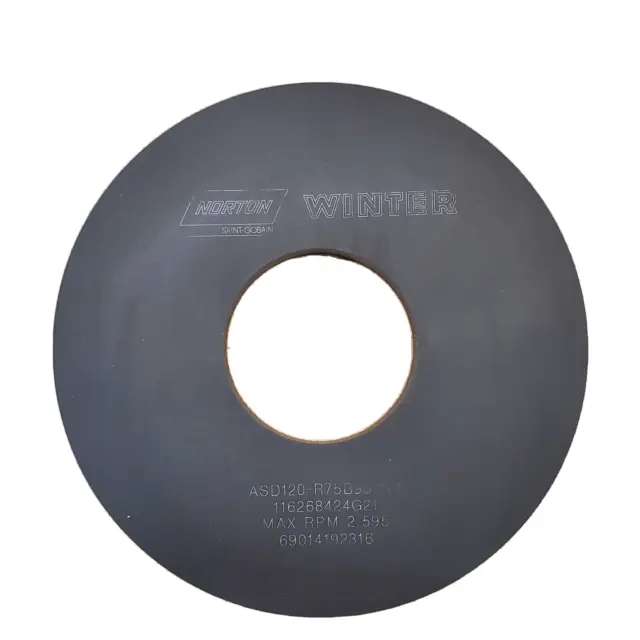NORTON Saint-Gobain Winter Diamond Straight Wheel (14x1x5) ASD120-R75B99-1/4