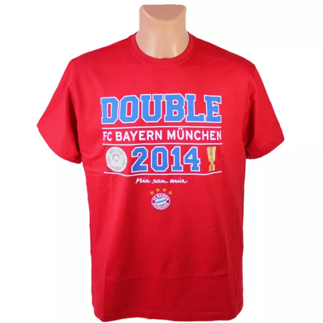 FC Bayern München T-Shirt Double 2014 - Größen zur Auswahl -