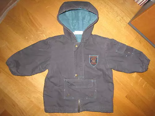 Blouson / veste bébé enfant 23 - 24 mois 2 ans intérieur polaire *** à voir ***