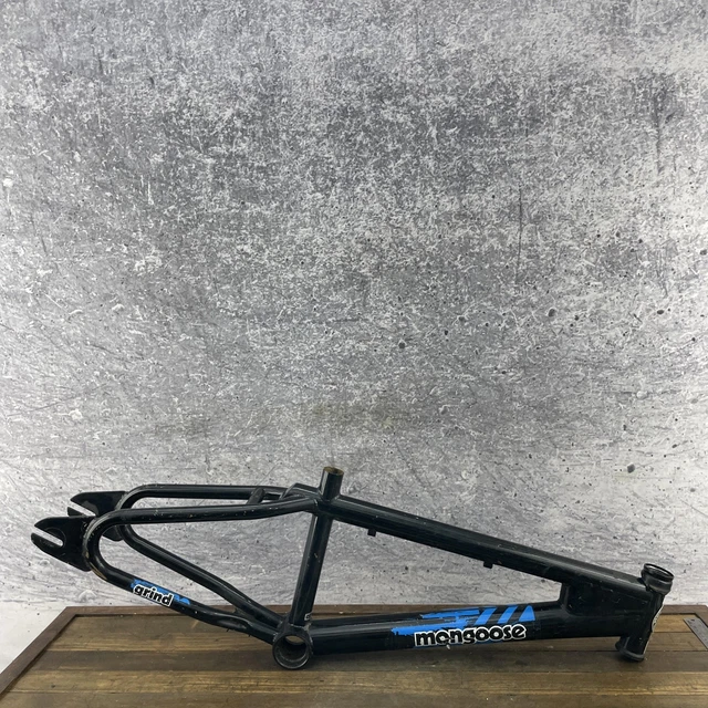 MONGOOSE GRIND BMX Bike Frame Looptail Black 20 Inch Old School