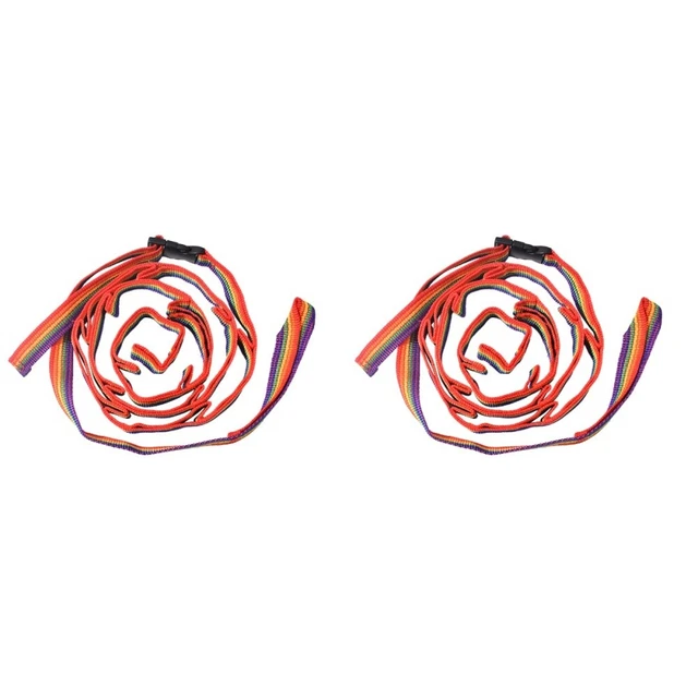 2 Count Portable Clothes Drying Rope Tent Storage Lanyard Clothesline