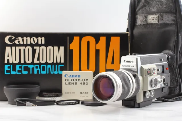 【TOP MINT in Box】Canon Auto Zoom 1014 Electronic Super8 8mm Movie Camera...