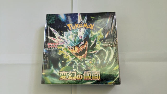 DISPLAY POKÉMON JAPONAIS sv6 Mask of Change booster box japanese EUR 54