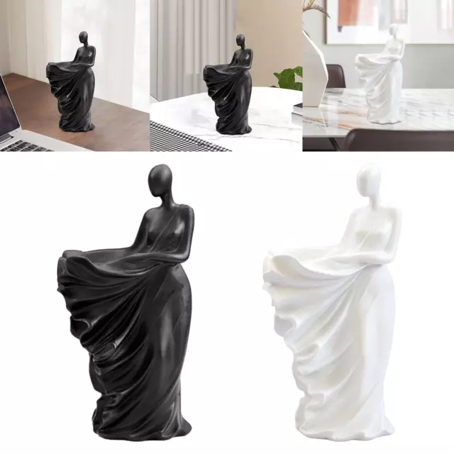 Statues de femme Sculptures abstraites Figurine en résine Artisanat pour