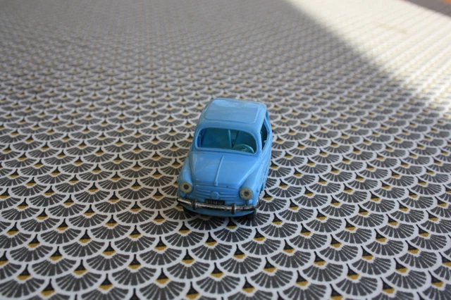 Fiat 600 D Norev – Miniature Voiture Plastique 1/43, Occasion
