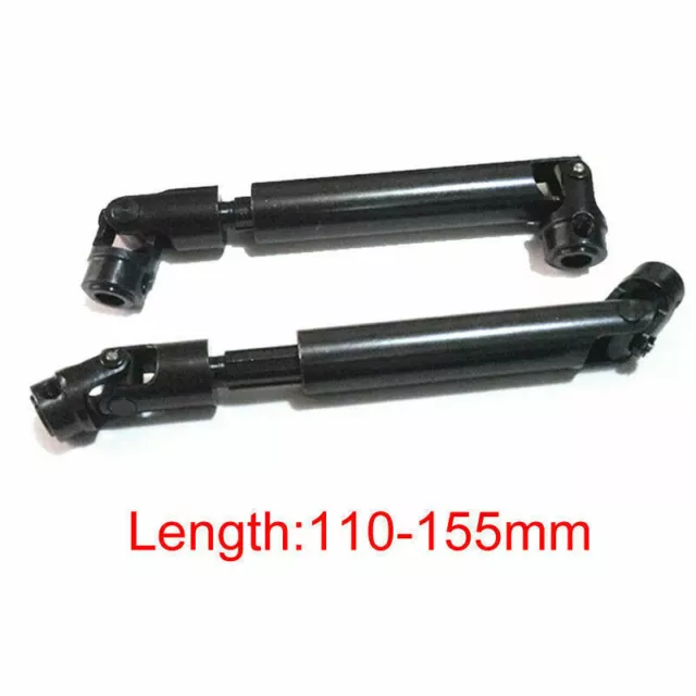 Crawler Truck 2Pcs Steel Universal Drive Shaft For RC Axial SCX10 D90 RC4WD