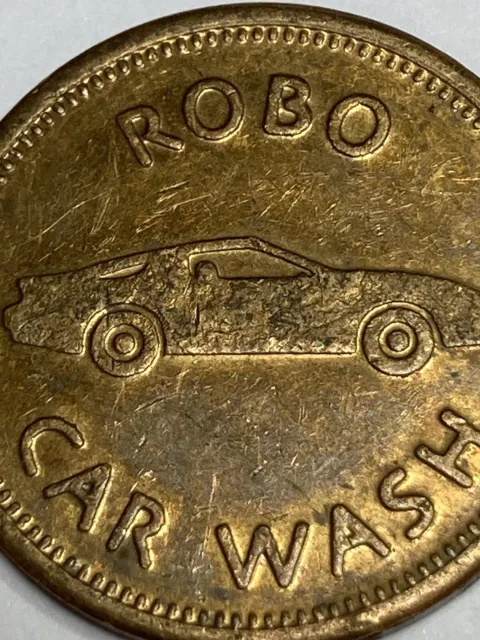 SCARCE ROBO CAR WASH TOKEN JEFFERSON CITY MISSOURI OBSOLETE #py1