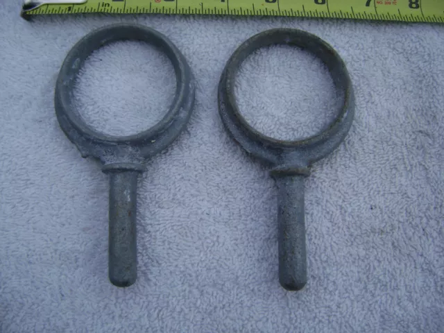 Galvanized Pair 2 Inch Oar Locks Boat (C2.5A18)