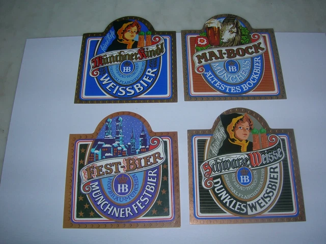 HOFBRAUHAUS  Brauerei  Munchen  Germania  10 etichette