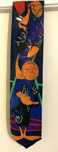 Cartoon Vintage Men's Tie Daffy Duck 100% Polyvester Tie Disney