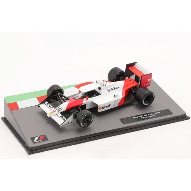 F1 mini car 1/43 [McLaren MP4/4] Ayrton Senna 1988 MCLAREN H... Ships from Japan