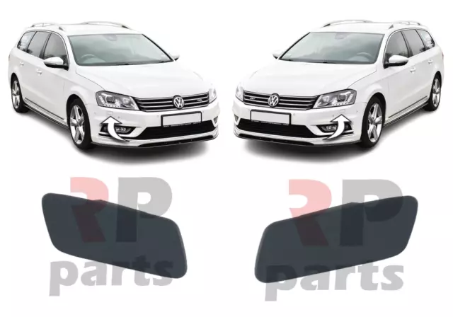 Para Volkswagen Passat B7 2011-2015 Nuevo Parachoques Delantero Arandela Tapa De