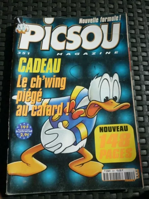 PICSOU MAGAZINE N°351 / Disney Hachette Presse  04-2001