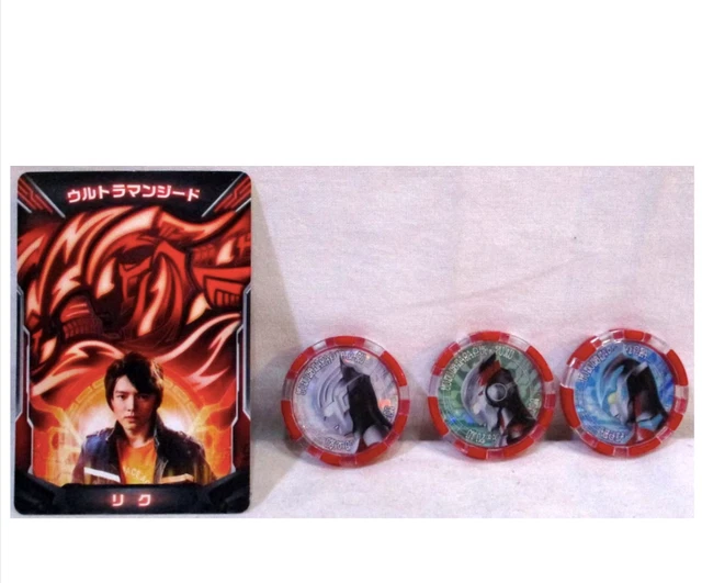 GEED GALAXY RISING Ship Fast USA Ultra Medal Ultraman DX Z Riser Ginga X Orb