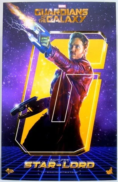 Hot Toys Movie MMS255 Marvel Star-Lord Guardians of the Galaxy 1/6 Scale Figure