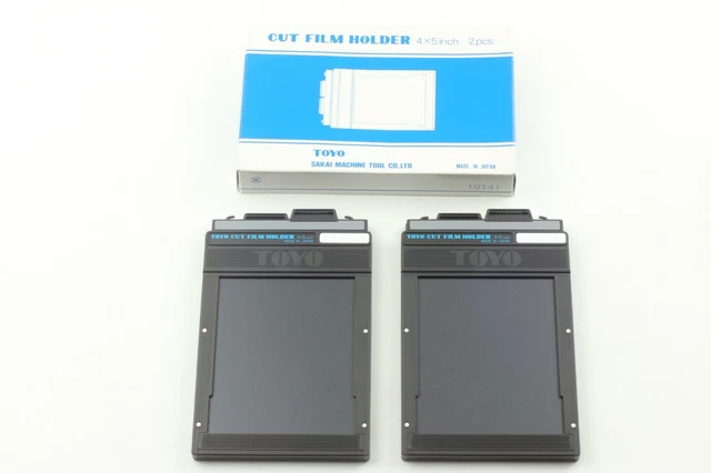NUEVO TOYO FIELD 4x5 Hoja Soporte [Juego de 2] No.10141 CH45IIA1 Película de Corte Japón