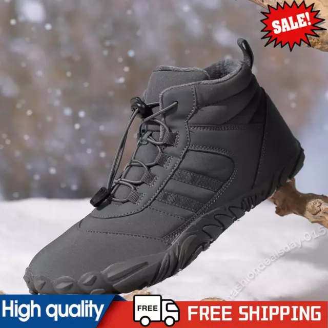 Useful Fur Lined Snow Boot Winter Warm Snow Boots Women Men for Walking Hiking